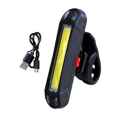 Bike Taillight 5 Lighting Modes USB Charging - Red & White