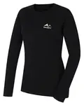 Husky Merow L S, black Merino termoprádlo triko