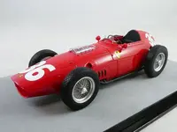 Ferrari 246/256 Dino 36 Phil Hill 3rd Place "Formula One F1 Monaco GP" (1960) Limited Edition to 120 pieces Worldwide 1/18 Model Car by Tecnomodel