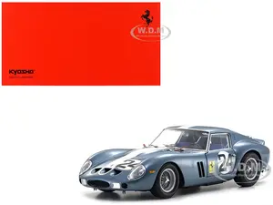 Ferrari 250 GTO 24 Phil Hill - Olivier Gendebien 2nd Place "Sebring 12 Hours" (1962) 1/18 Diecast Model Car by Kyosho