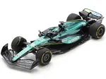 Aston Martin AMR24 18 Lance Stroll "Aramco" Formula One F1 "Saudi Arabian GP" (2024) with Acrylic Display Case 1/18 Model Car by Spark
