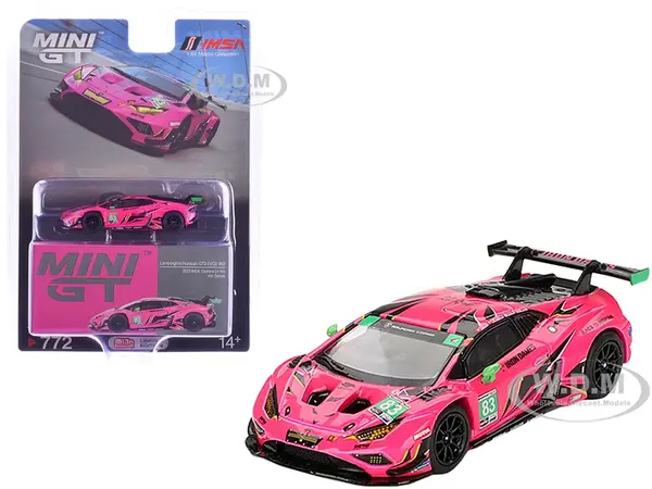 Lamborghini Huracan GT3 EVO2 83 Sarah Bovy - Rahel Frey - Michelle Gatting - Doriane Pin "Iron Dames" "24 Hours of Daytona" (2023) Limited Edition 1/
