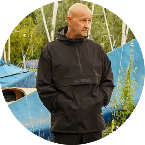 One more cast bunda date knight lightweight pullover - s