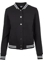 Women's College Sweat Jacket blk/blk