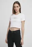 Dámské tribal Tribal Cropped Tee bílé