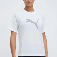 Tréninkové tričko Puma Evostripe bílá barva, 677876