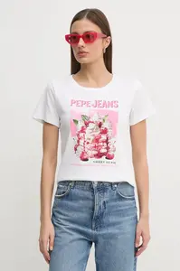 Bavlněné tričko Pepe Jeans RYOKO