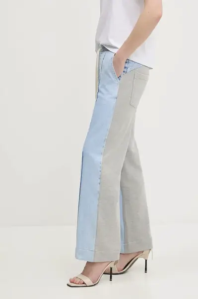 Džíny Desigual VIRGIN dámské, high waist, 25SWDD17