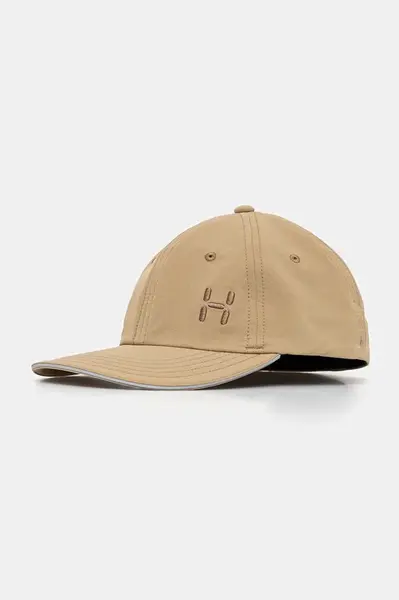 Kšiltovka Haglöfs Equator zelená barva, s aplikací, 607870