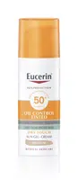Eucerin Oil Control Ochranný krémový gel na opalování na obličej SPF 50+ středně tmavý 50 ml