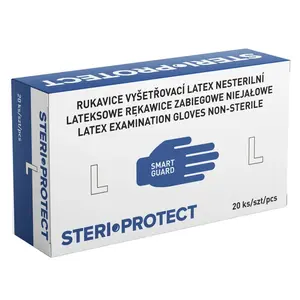 Steriwund Rukavice vyšetřovací latex nesterilní vel. L 20 ks