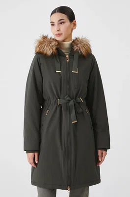 Parka Medicine dámská, zelená barva