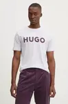Bavlněné tričko HUGO Dulivio