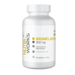 NutriWorks Bromelain 300mg - 90 kapslí