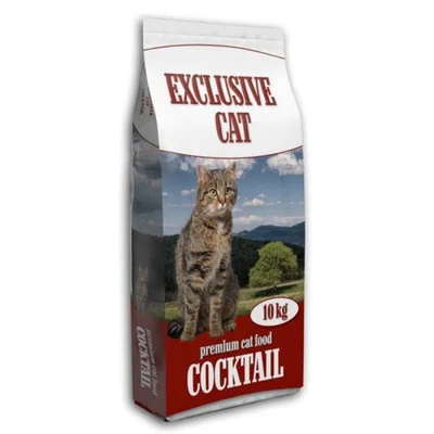 Delikan EXCLUSIVE CAT Cocktail 10kg Krmivo pre venkovním a vnitřním kočkám z drůbe