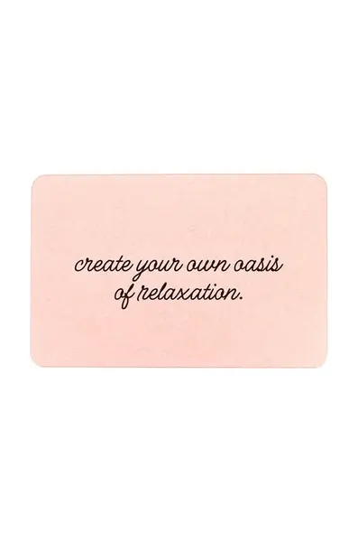 Koupelnový kobereček Artsy Doormats Create Your Own Oasis Of Relief 39 x 60 cm