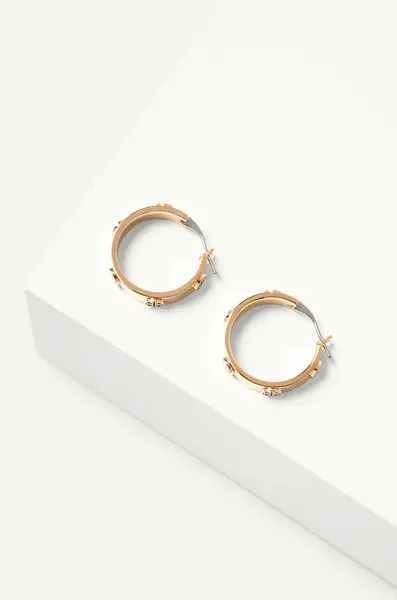 Náušnice Tory Burch MILLER STUD HUGGIE