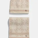 Dětská čepice a šála Guess béžová barva, J4BZ04 Z3H40