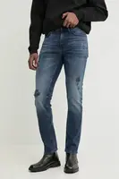 Džíny HUGO pánské, tmavomodrá barva, 50530611