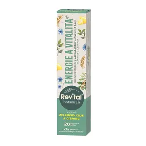Revital Botanicals Energie a vitalita 20 šumivých tablet
