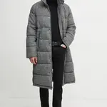 Bunda s příměsí vlny Michael Kors šedá barva, zimní, CF4202FFF1