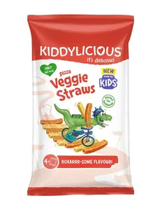 Kiddylicious Tyčinky zeleninové s příchutí pizza 4x12 g