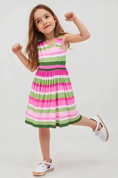 Dětské bavlněné šaty Mayoral