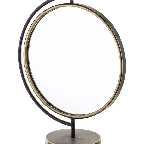 Kosmetické zrcátko home & lifestyle žlutá barva