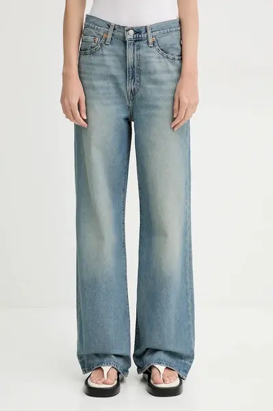 Džíny Levi's RIBCAGE WIDE LEG