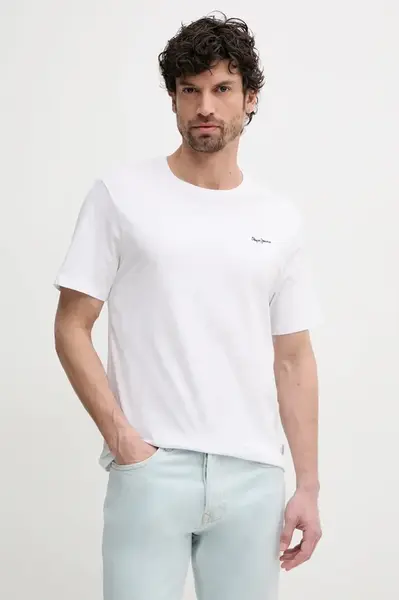 Bavlněné tričko Pepe Jeans BACK CLAG