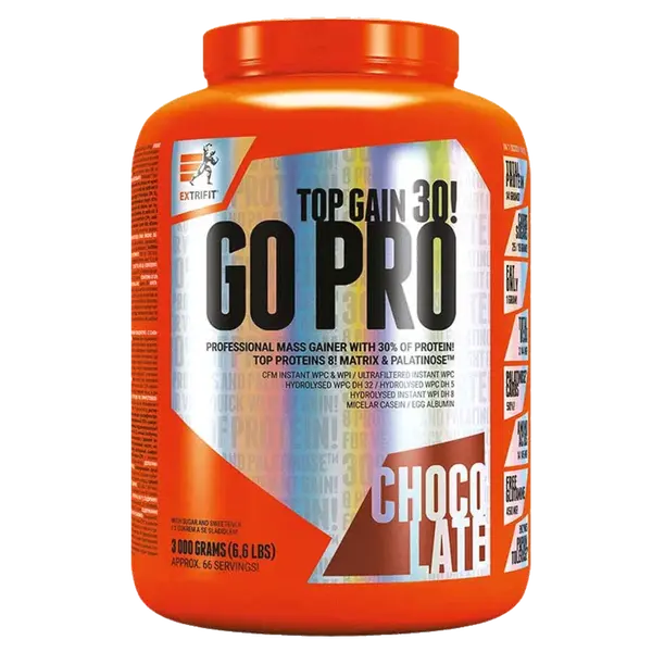 Extrifit Go Pro 30 3kg - čokoláda
