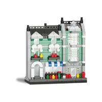 KOCO Stavebnice Obchod s potravinami 329 dílků 8x3x9 cm