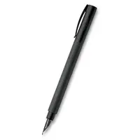 Faber-Castell Ambition All Black - plnicí pero hrot EF