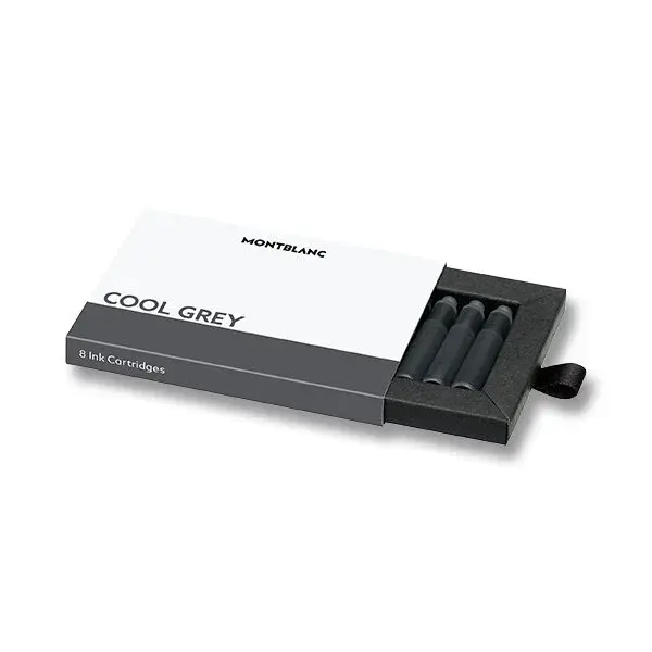 Inkoustové bombičky Montblanc Cool Grey 8 ks
