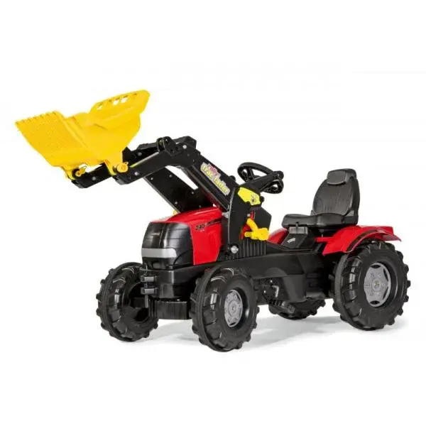 Rollytoys Šlapací traktor Farmtrac Case Puma s předním nakladačem