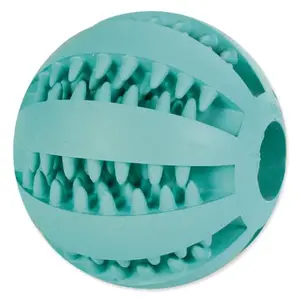 Hračka Trixie DentaFun míč gumový baseball mentol 7cm