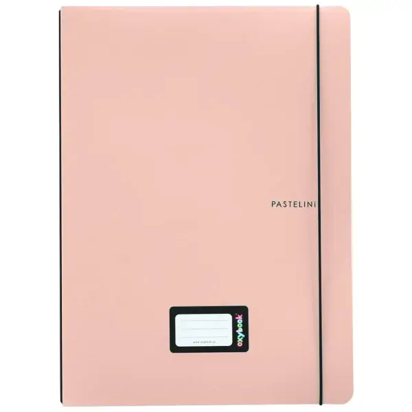 Sešit PP Oxybook A5 40 listů PASTELINI meruňková