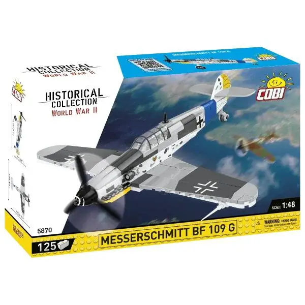 Cobi II WW Messerschmitt BF 109 G, 1:48, 125 k
