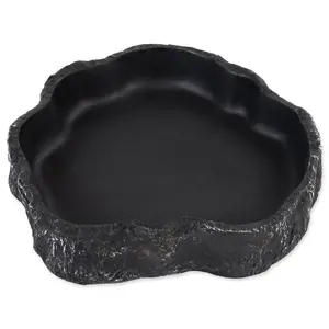 Miska Reprti Planet na krmení černá 15,5x14,0x3,4cm