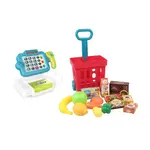 Pokladna s nákupním vozíkem