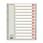 Rozlišovač Esselte Maxi - 1 - 12, 12 listů
