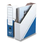 Magazin box Hit Office - archivační box, 75 mm - modrý