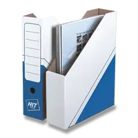 Magazin box Hit Office - archivační box, 75 mm - modrý