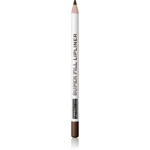 Revolution Relove Super Fill konturovací tužka na rty odstín Wonder (deep brown) 1 g