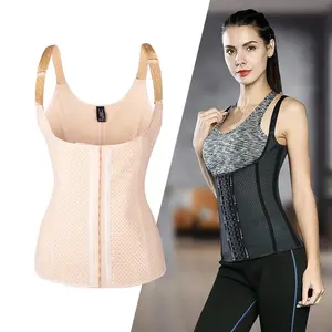 Fitness korzet s ramínky inSPORTline Corsup béžová L