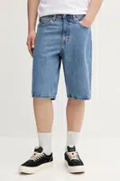Džínové šortky Levi's pánské, modrá barva, 39434