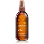 Piz Buin Tan & Protect ochranný olej urychlující opalování SPF 30 150 ml