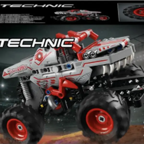 Monster Jam™ ThunderROARus™ s natahovacím motorem - LEGO Technic (42200)