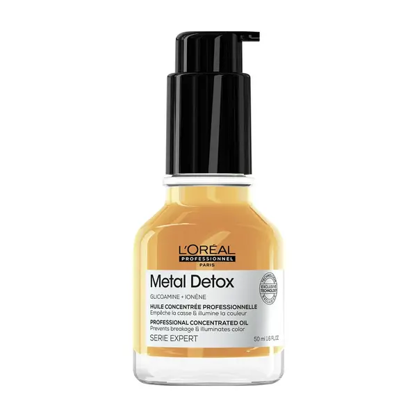 L'Oréal Professionnel Koncentrovaný olej proti usazovaní kovových částic Metal Detox (Professional Concentrated Oil) 50 ml
