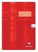 Školní sešit Clairefontaine Metric A4 "445" čtverečkovaný, 40 listů CZ/SK, červený